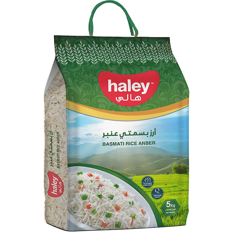 Haley Anber Basmati Rice, 5 Kg